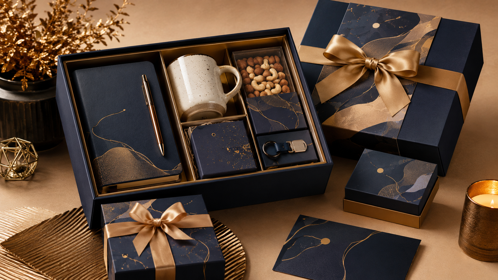 Corporate gifting packaging